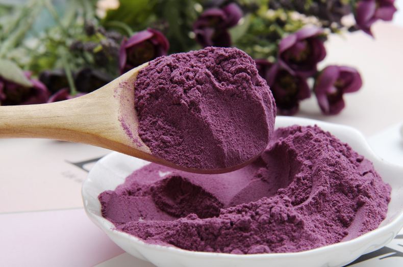 紫薯粉在年糕里的運用